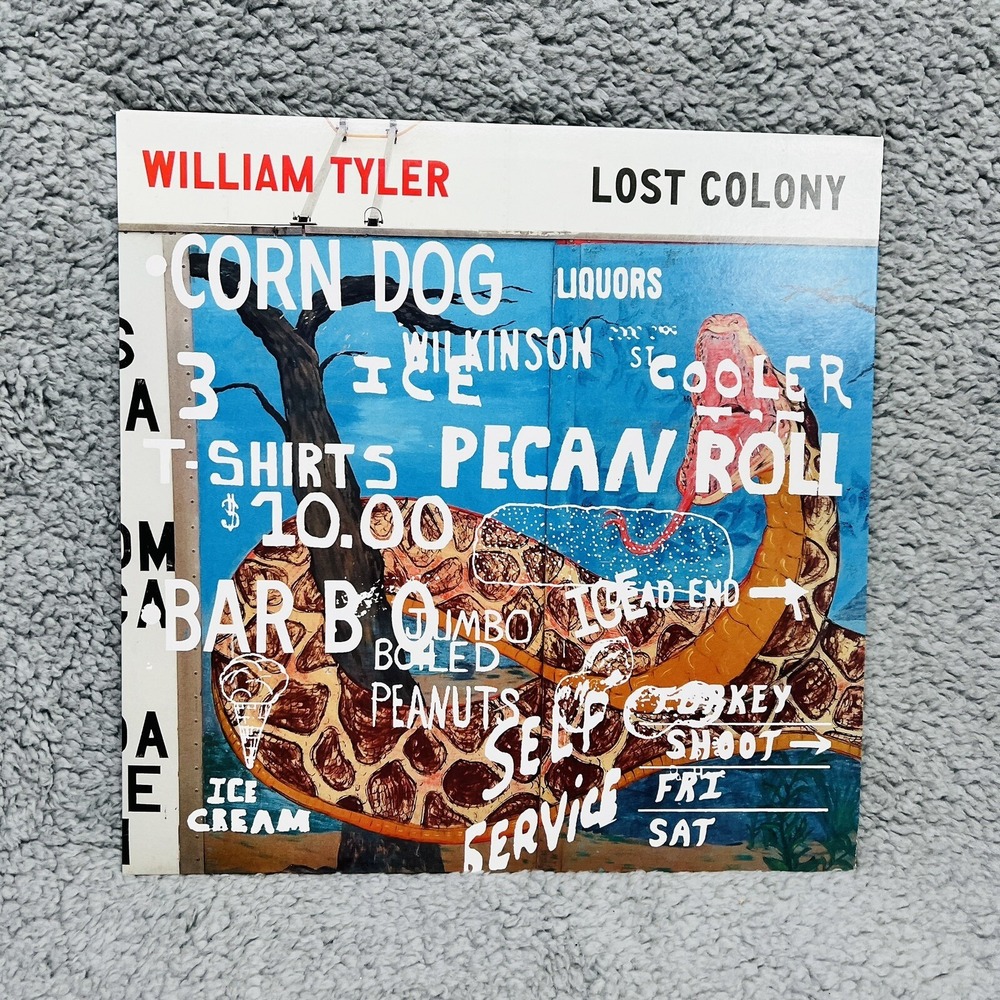 William Tyler Lost Colony Vinyl EP Record Album Merge Records‎ 2014